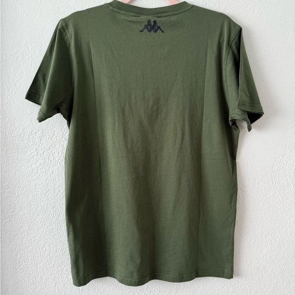 Kappa Green Winter Graphic Tee 100% Cotton Size Small - Picture 3 of 9